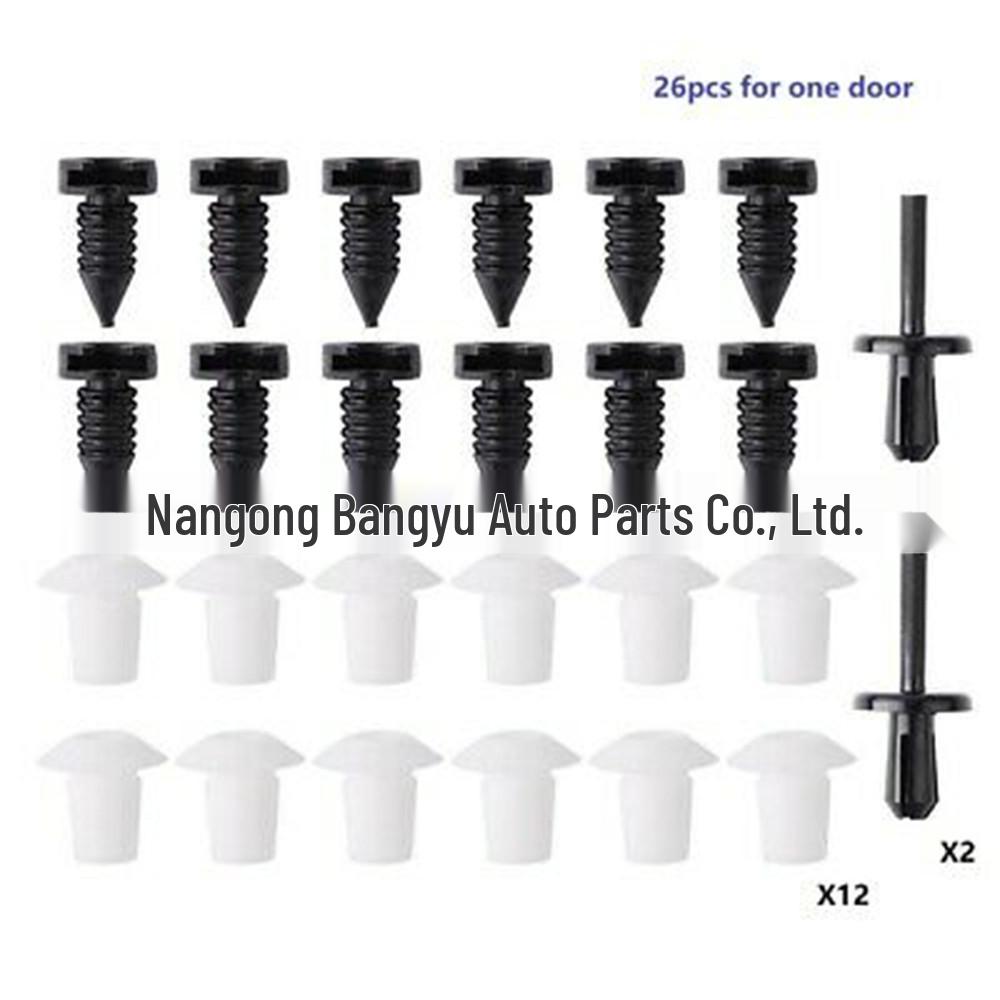 Land Rover Defender Door Trim Buckle Set - 26PCS/52PCS