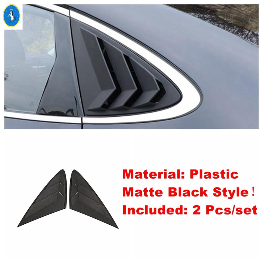 Car Rear Window Shutter / Wing Case Rearview Mirror Cover Trim For Hyundai Sonata DN8     Exterior Accessories