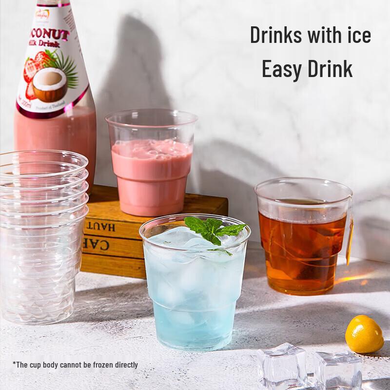 MARYYA Disposable Thickened High-Temperature Airline Cups