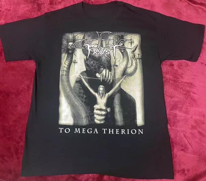 

Футболка Celtic Frost Band To mega Therion Хлопок Полный Размер S-5XL Унисекс L