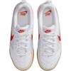 Nike Gato Collection Abrasion Resistant Low Top Kids' Soccer Shoes White Red Teenagers Sneakers HV9596-102
