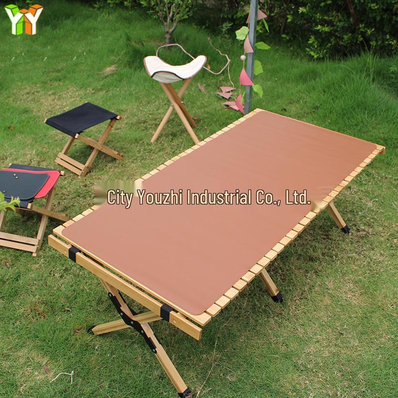Waterproof Outdoor Leather Picnic Mat - Large Size for Camping and BBQ