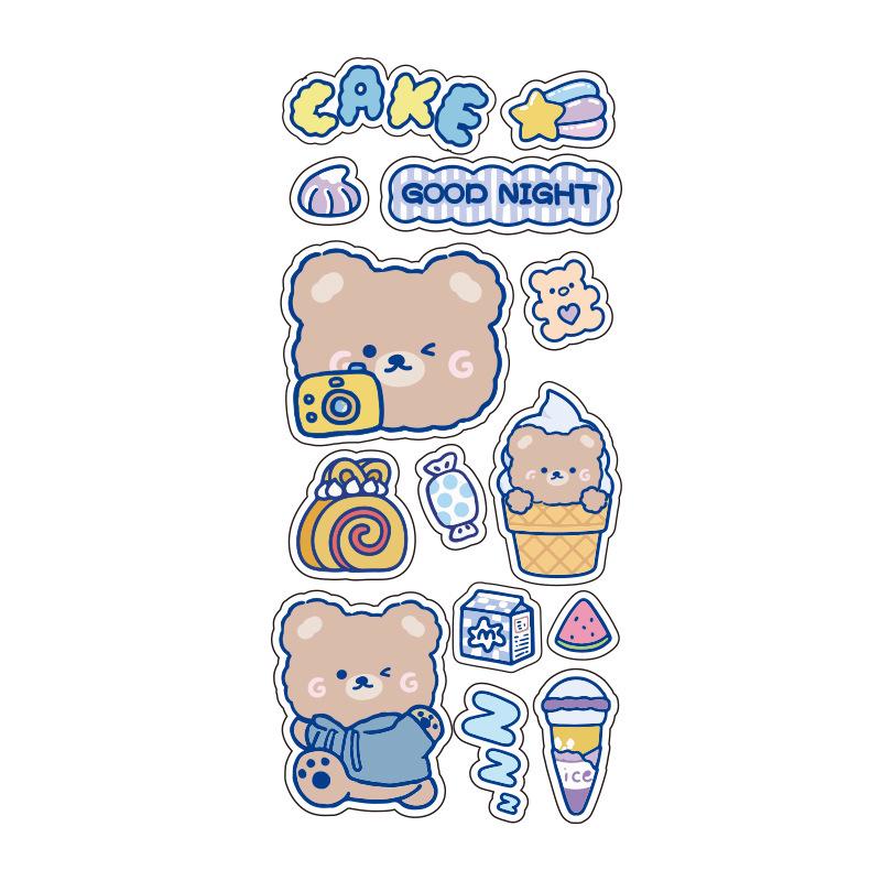 Adorable Animal Girl Stickers for Journals, Luggage, Phones, Bottles - Waterproof & Creative DIY Decor