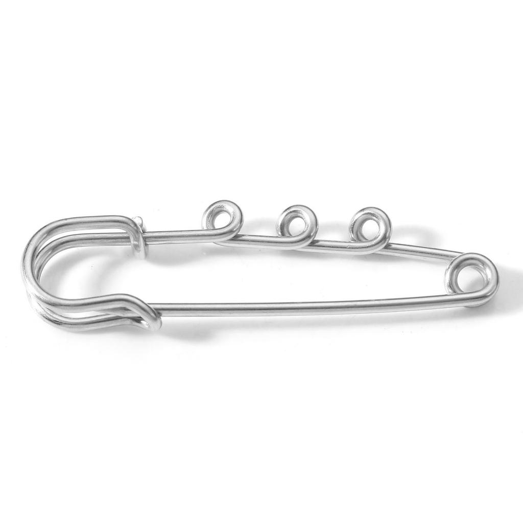 2 Stück 304 Edelstahl Sicherheitsnadel Broschen Verschluss Mehrfarbig Herstellen Handgefertigte Fundstücke DIY Schmuck Zubehör