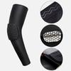 WOSWEIR Ultra Thin Honeycomb Elbow Pads Sports Protective Gear Anti-Collision Sponge Arm Guard for Basketball Adults & Children