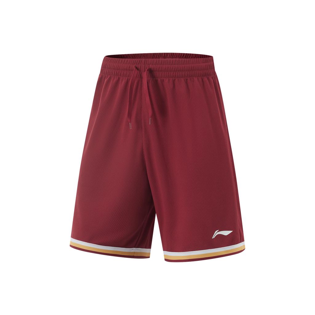 Li Ning Professional Basketball Collection Basketball Suit Men's Zhejiang Red AATV001-13