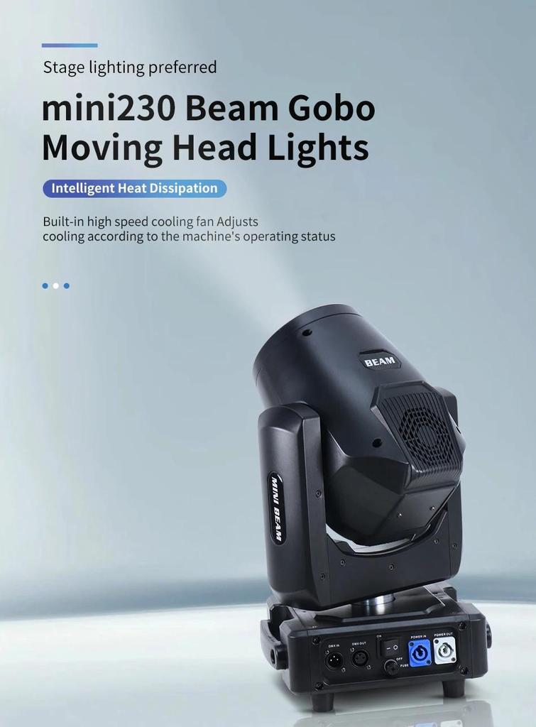 230W 7R Beam Moving Head Lighting Multifunctional Effect For Disco DJ Wedding Nightclubs Stage Light