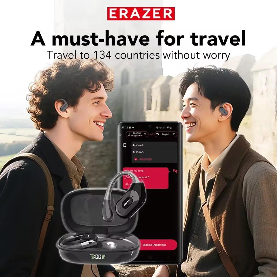 Lenovo ERAZER XF51 Bluetooth Earphones Sports Wireless Headphones OWS Powerful Bass Ear Hooks Earbuds