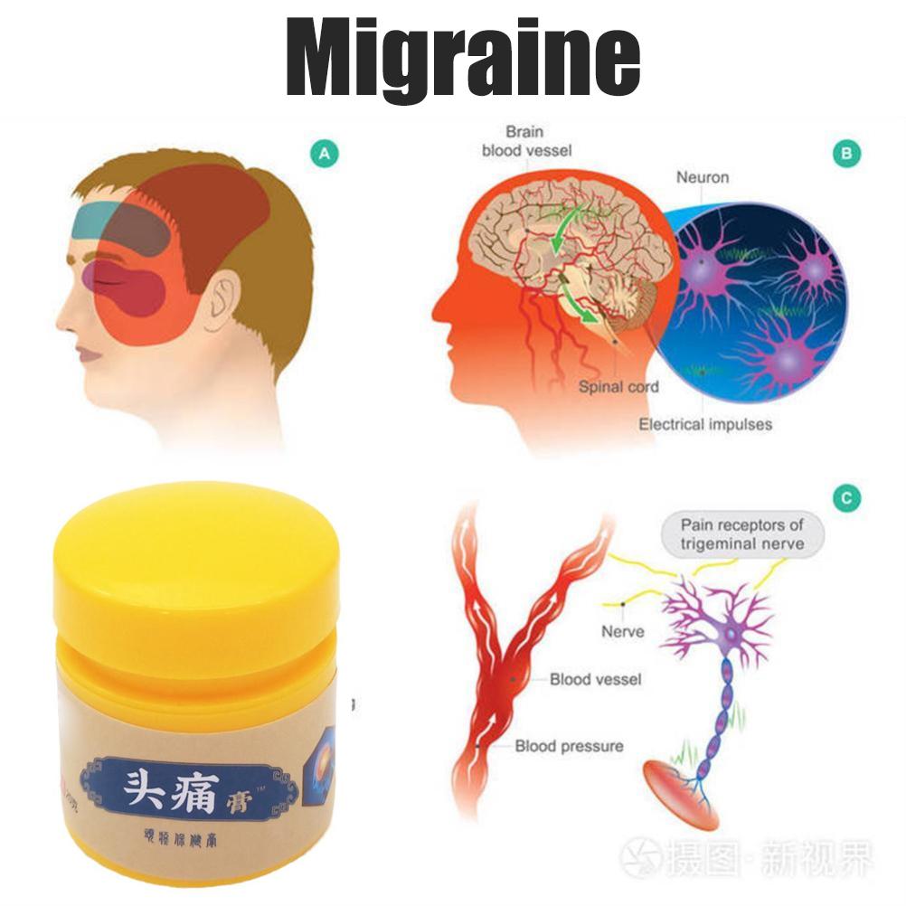 Headache Ointment Health Ointment to Relieve Headache Nerve Migraine Dizziness Neuralgia Ointment