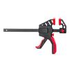 Heavy Type Woodworking Clamp Handed Ratchet Clip with Nonslip Rubber Grip for Professional Carpentry and Crafts Projects