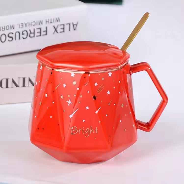 

Креативная кружка со звездным небом в скандинавском стиле, персонализированная керамическая чашка для воды, чашка для молока, кофейная чашка, чашка для сока