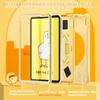 For iPad (2025)/10.9 (2022) Case Duck Pattern Hand Strap Kickstand PC+Silicone+TPU Tablet Cover