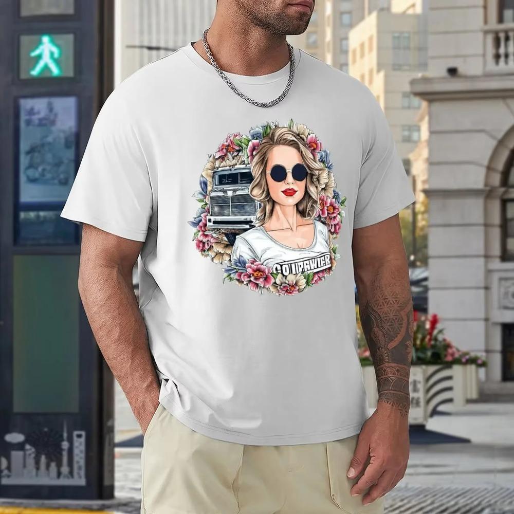 Mother's Day Amazingly Beautiful Truck Driver Mom WOmen's Top Tee Hot Sale T-shirt Fresh Campaign  Sarcastic Leisure USA Size