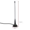 Mini Protable HDTV Digital Indoor Signal Receiver 5dBi DVB-T ATSC Televison TV Antennas Aerials Boosters Amplifiers