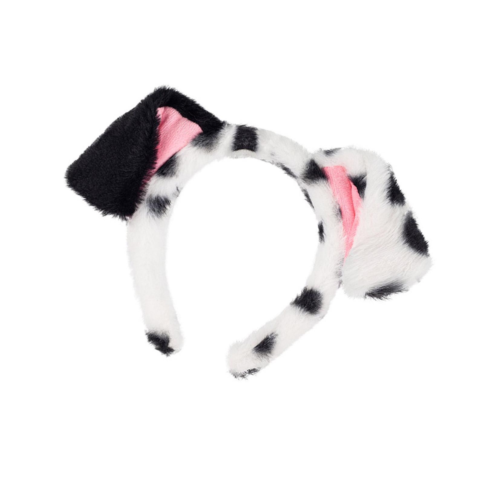 

Puppy Ears Hairband Photo Props Furry Hair Hoop Headband Party Headpiece Fun Headbands for Music Festival A