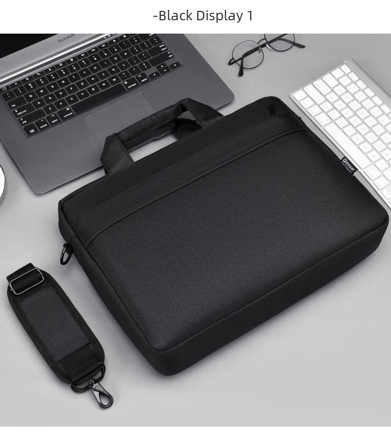 Servietă antișoc cu un singur umăr pentru laptopuri de 15,6 inchi - Compatibilă Huawei și Dell
