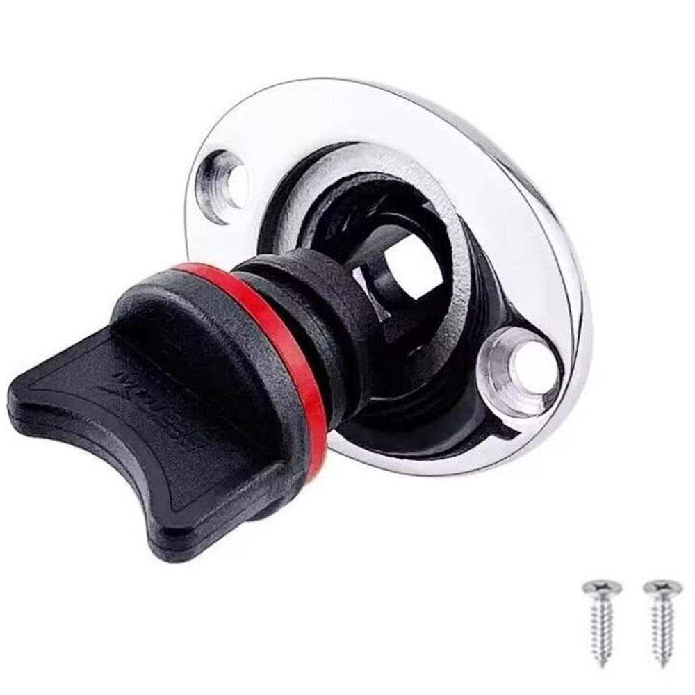 Boat Drain Plug Universal 25mm 1" Spare Part Hull Drain Plug Hole Socket Drainage Blue