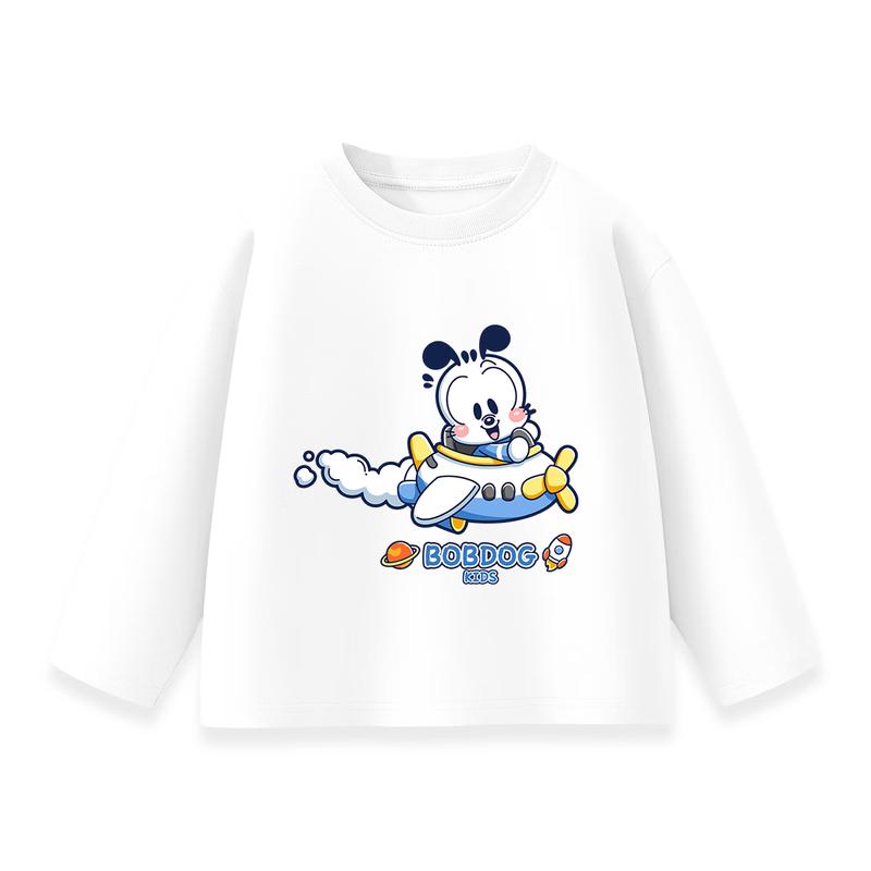 Balbodu Boy s Long-Sleeve Cartoon Cotton T-Shirt 100