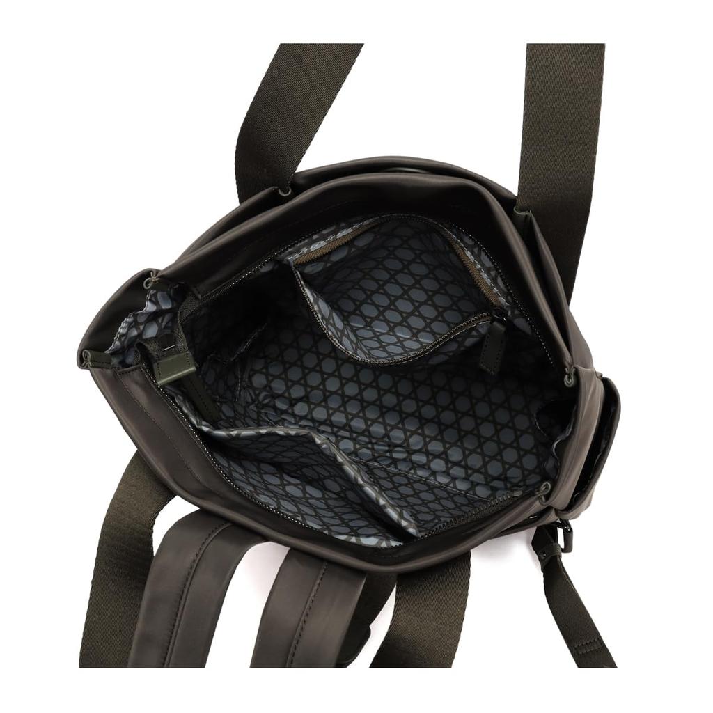 Lacuo Minimal Nylon Square Backpack NED031614 Gray (Q)