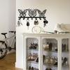 Modern Metal Butterfly Key Holder Vintage Wall Mount Entryway Organizer Holiday Home Decor Gift