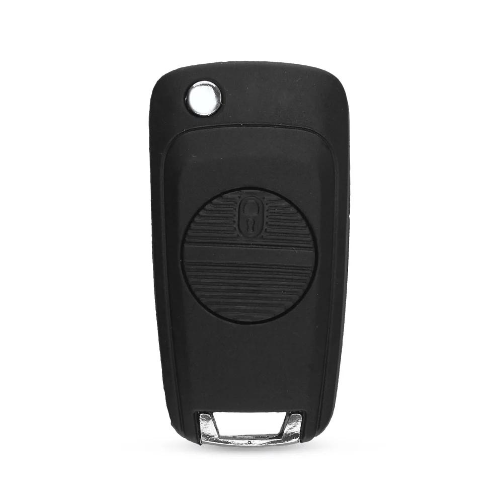 Dandkey Remote Key Shell Uncut Nsn14/Nsn11 Blade Case For Nissan Primera Micra Terrano Almera X Trail Fob 2 Buttons Flip Car Key