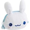 CA87301 Universe Plush Pouch Twin Rabbit Angel San-X