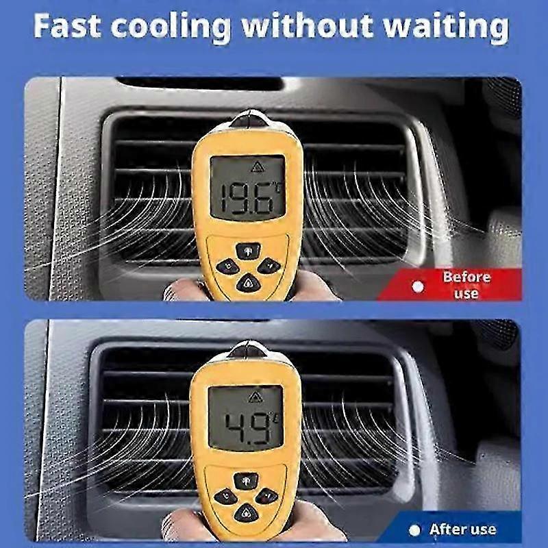 1-3x Car AC Recharge Kit 80G Automotive Refrigerants Compressor Refrigeration Agent Refrigerants for R134a Air Conditioning Multicolor