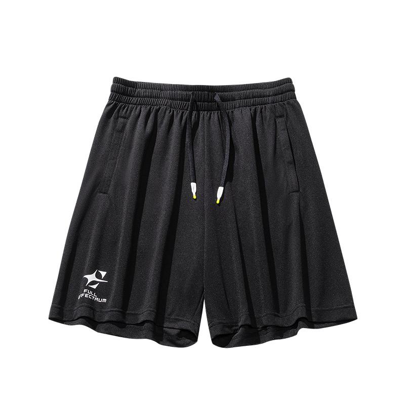 

Anta Basketball Series Letter Mid Waist Lace Breathable Versatile Casual Shorts Men shorts 952521303-5 M