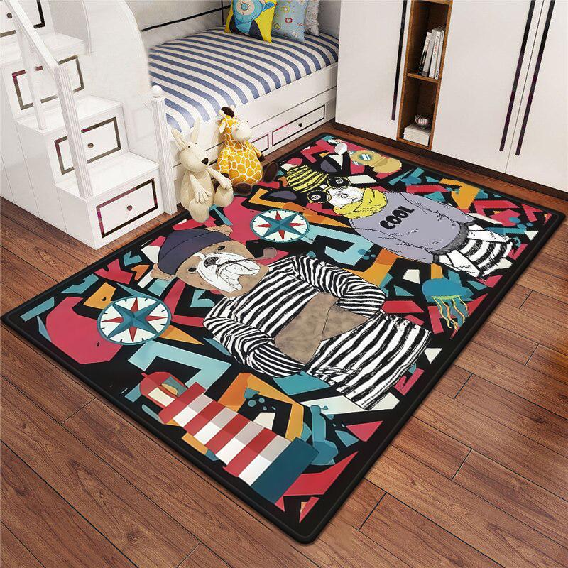 Anime Home decorations home entrance carpet living room carpet large Bedroom Mat Non-slip room decorations carpet for baby