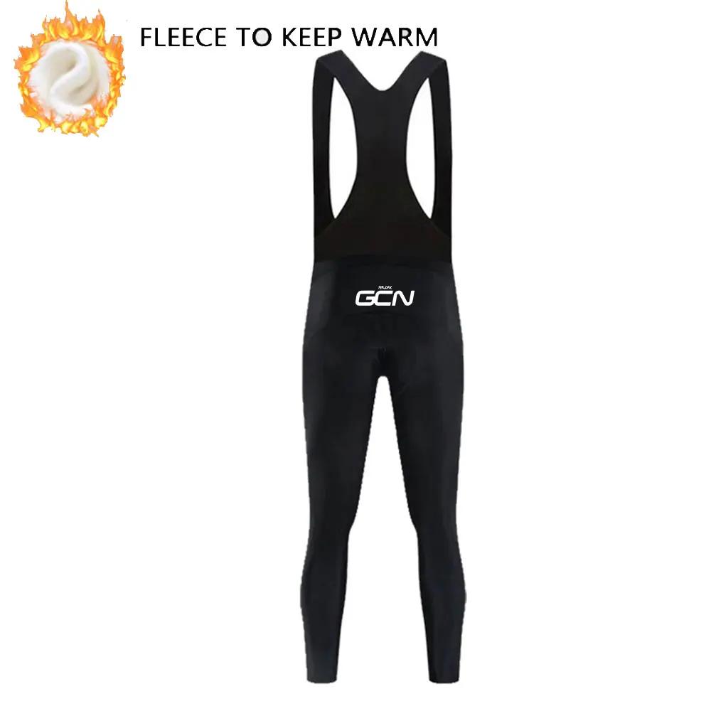 Bike Team  Winter Long Sleeves Cycling Clothing Men's Thermal Fleece Cycling Jersey Set Moutain Road Bike Uniform