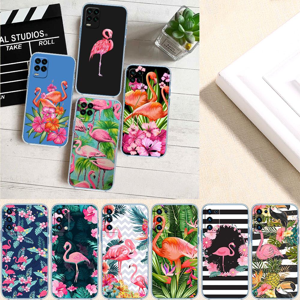 BF57 Flamingo Flower Phone Case for Motorola Moto G10 G20 G30 G31 G32 G34 G35 G41 G42 G50 G51 G52 G55 G60 G60S G62 G71 G72 G75