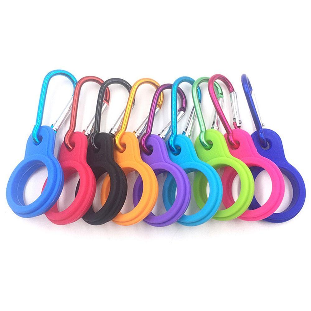 Tool Accessories Rubber Buckles Hook Water Bottle Holder Sports Kettle Buckle Outdoor Carabiner
