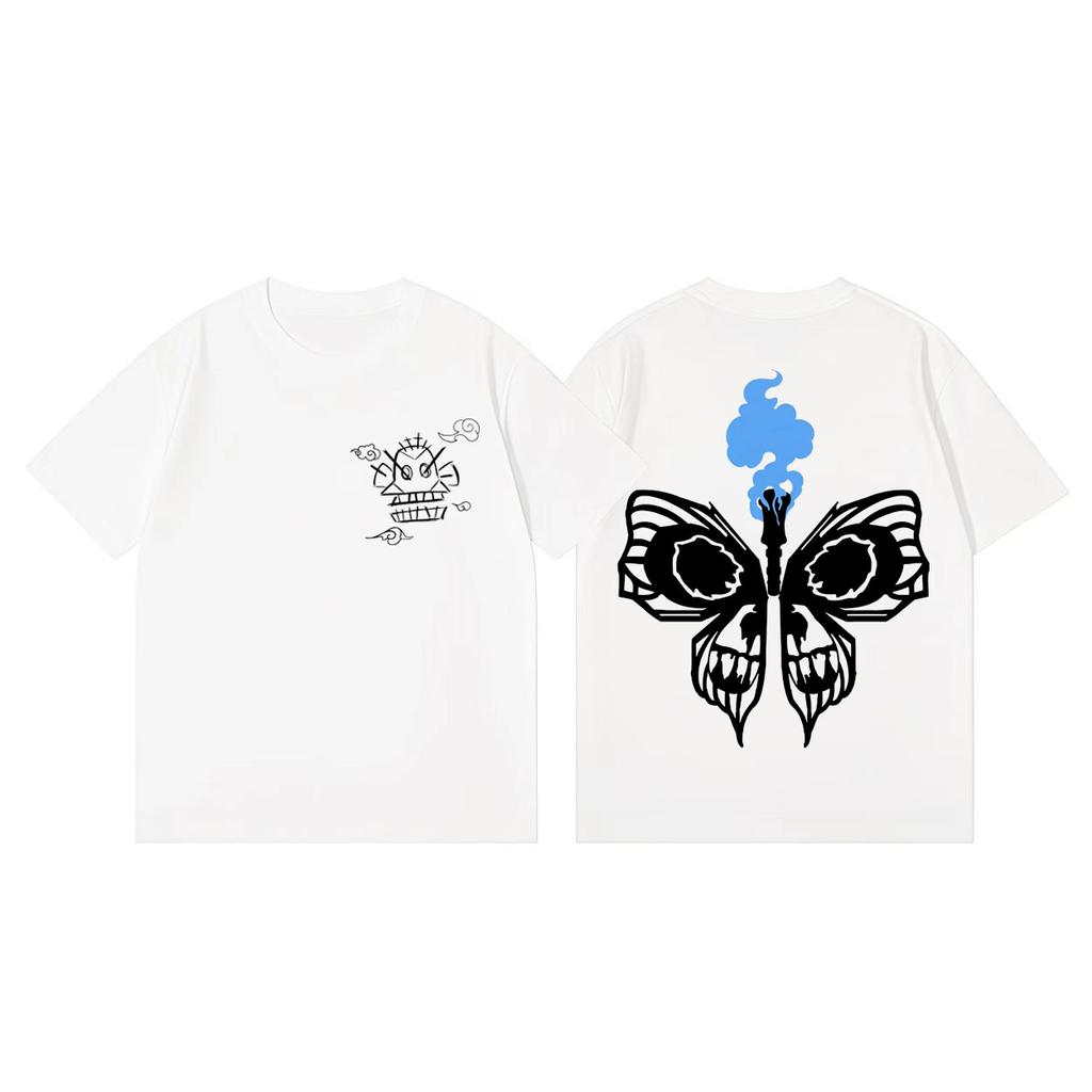 Heißes Spiel Arcane Jinx Merch T-Shirt Sommer High Street Mode Trend Kurzarm-T-Shirts Herren Damen Lässig Locker Baumwoll-T-Shirts