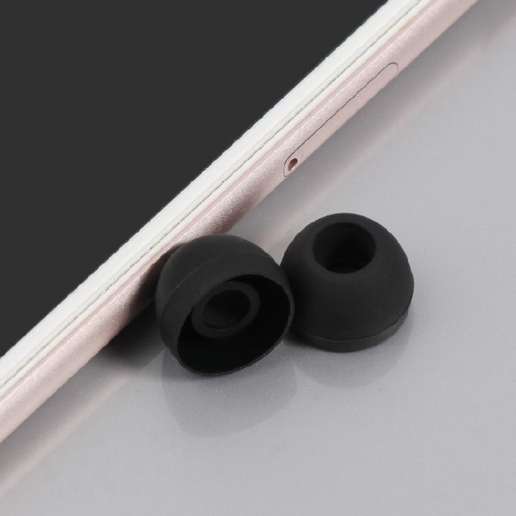 12Pcs Soft Silicon Eartips with 4.5mm Connectors Hole, Fit Most in-Ear Earbud