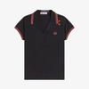 Fred Perry [Amy Winehouse] Pocket Detail Knit Shirt - Black/White Afpf2612142-102