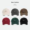 Retro Letter Embroidered Baseball Cap Big Headed Duck Tongue Hat Summer Outdoor Sports Men's Women's Adjustable Caps Hip Hop Hat