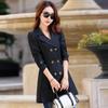 Female Autumn Casual Coats Windbreaker Outwear Trench Coat Women Double-Breasted Trenchcoat Lace Streetwear Plus Size