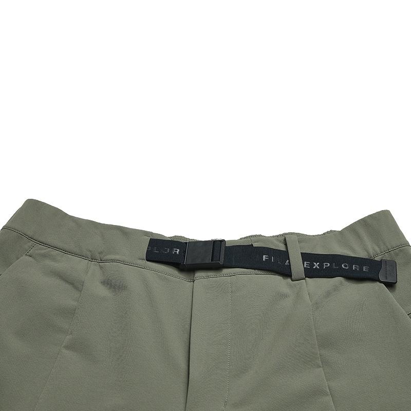 Fila Explorer Classic Minimalist Fashion Sports Outdoor Versatile Woven Casual Pants Men Bottoms A11M547803FDK