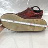 Made In Japan Mihara Yasuhiro Leather Sneakers Size 25.5-26.5cm Red Shoes Trainers(USED)