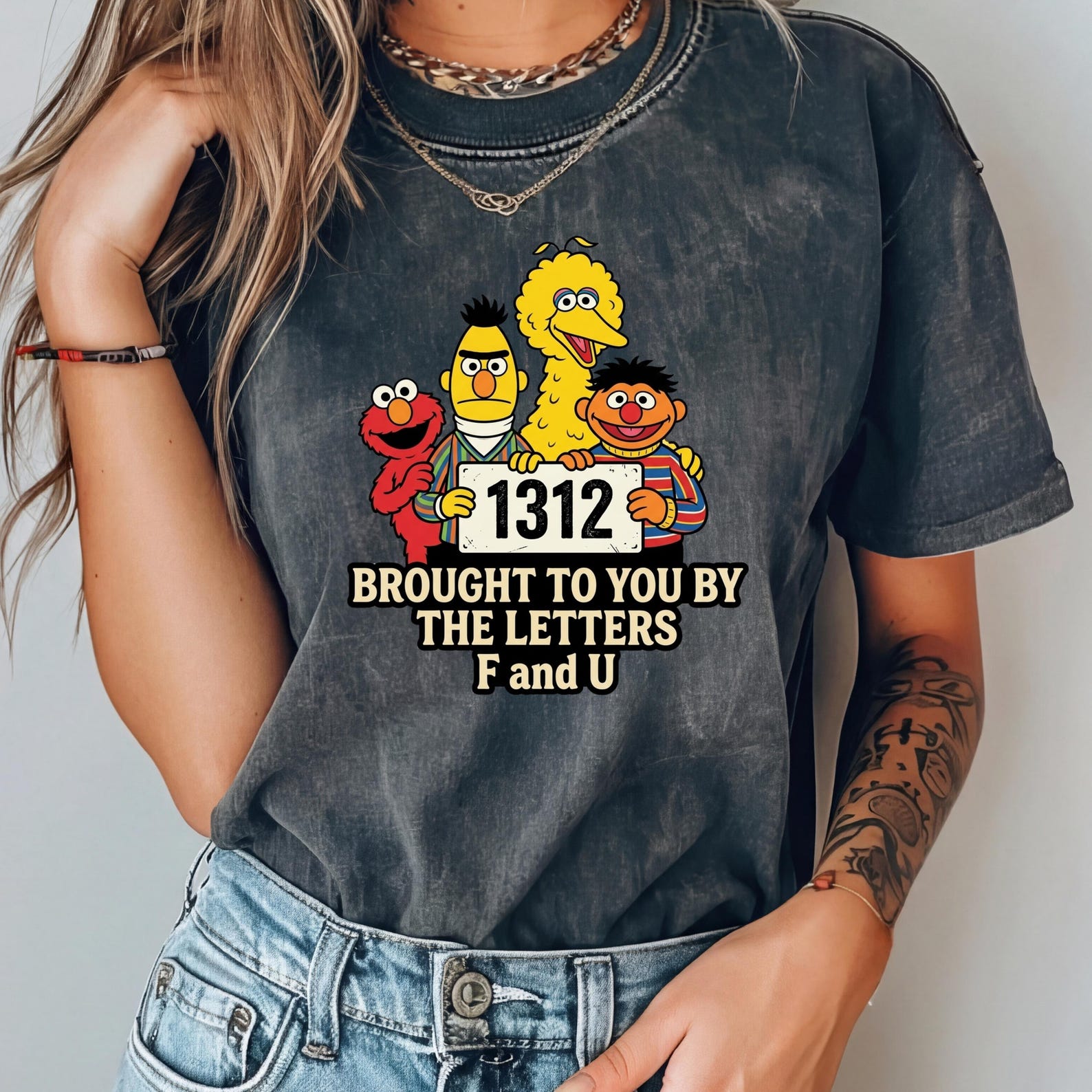Anti Trump 8647 Sesame Street Style Unisex T-Shirt, Political Tee, Activist Tee, Protester Apparel, No Kings, Anti Maga Shirt 3XL