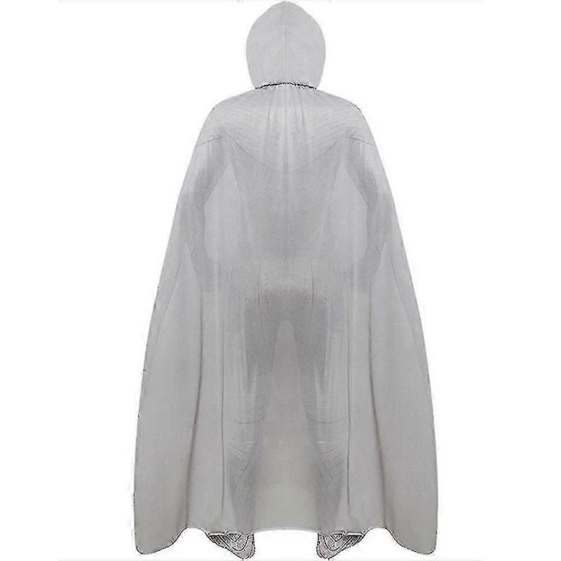 Marvel Moon Knight Theme Costume Costume Jumpsuit + Cloak + Belt + Headgear Set, Halloween Cosplay Adults_L03