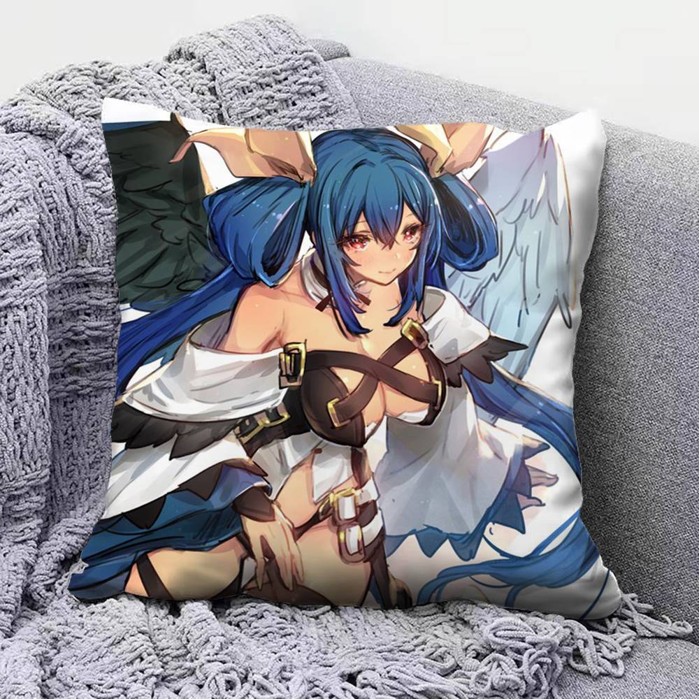Dizzy Game Anime Girl Home Sofa Cushion Covers And Aecorative Custom Pillow Covers