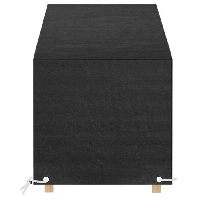 VidaXL Housse de chaise longue 12 œillets 200x65x35-60 cm polyéthylène 319344
