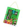 Christmas Stationery Set Multipurpose Innovative Exquisite Cute Cartoon Pencil Eraser Ruler Sharpener Note Pad Set