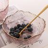 ZISIZ Nordic Hammered Glass Salad Bowl Set