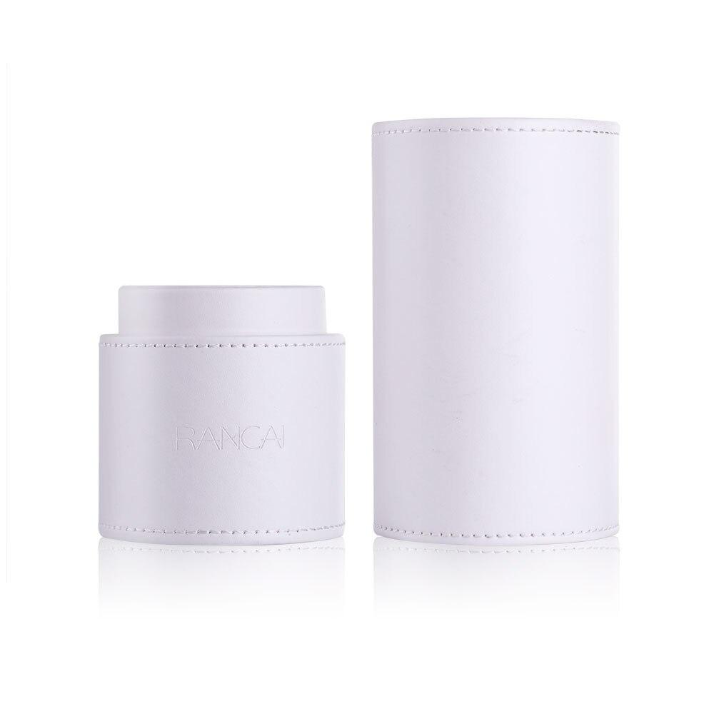 

Дорожный цилиндр из искусственной кожи, кисти для макияжа, держатель для ручек, пустой держатель, сумка для косметических кистей, инструменты для макияжа белый