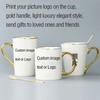 DIY Benutzerdefinierte Foto Phnom Penh Tasse Kaffee Einzigartiges Geschenk Keramiktasse Personalisiertes Geschenk High-End Luxus Styly Personalizado Tassen