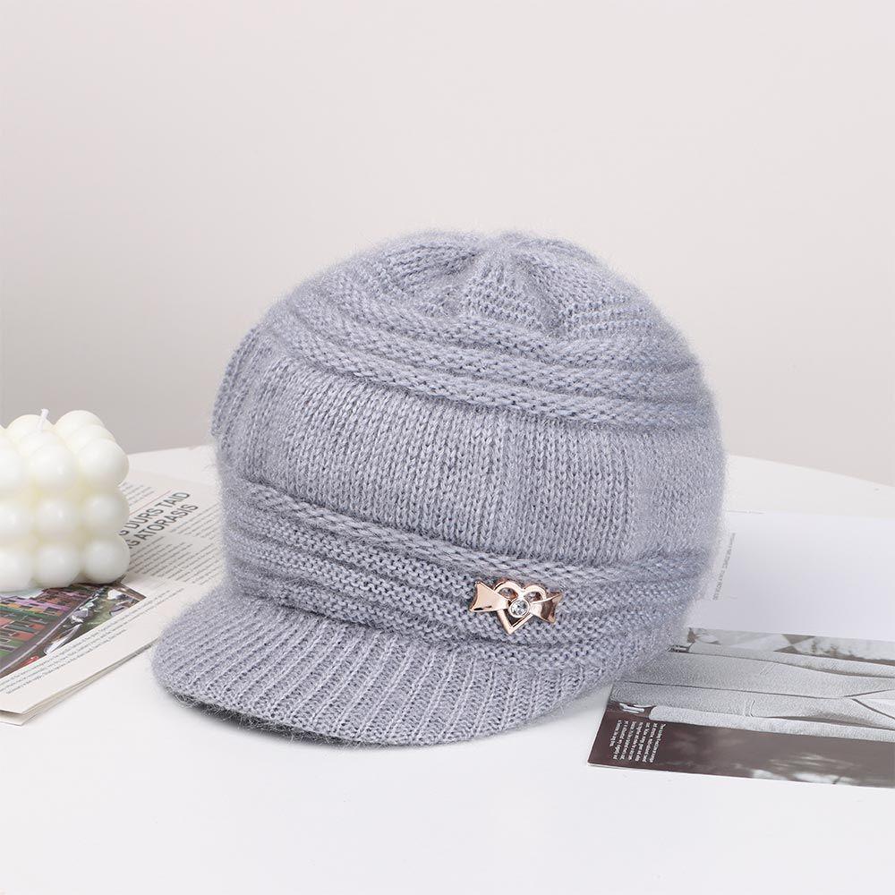 Ear Guard Windproof Wind Shield Wool Hat Knitted Hat Plush Cap Ear Warmer Cap