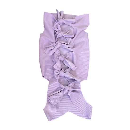 

Костюм для стерилизации кошек, регулируемый дышащий костюм для восстановления собак, полосатый костюм для восстановления после операции на домашних животных, товары для домашних животных M фиолетовый