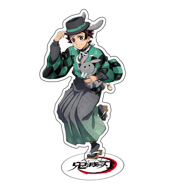 Slayer: Demon Kimetsu no Yaiba Tanjiro Nezuko Muichiro Zenitsu acrylic ornament anime figure movable figure double-sided